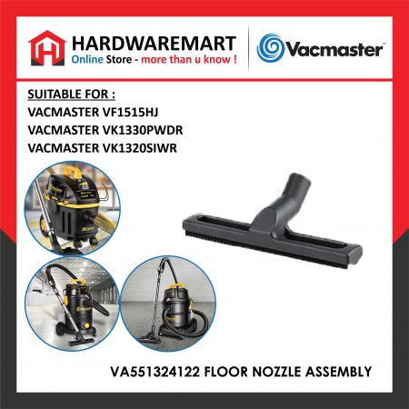 [VACMASTER SPAREPART] VACUUM CLEANER FLOOR NOZZLE ASSEMBLY – VA551324122