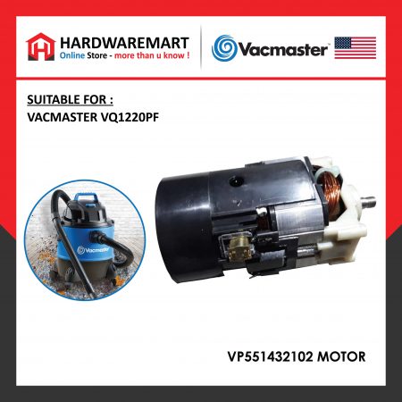 [VACMASTER SPAREPART] VACUUM CLEANER MOTOR ASSEMBLY – VP551082113