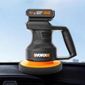 [WORX DIY TOOLS]WX858.9 178MM 20V Cordless Electric Polisher and Power Share Technology - MultipleUse with soft grip